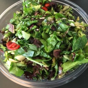 Gluten-free salad from Fresh Brothers